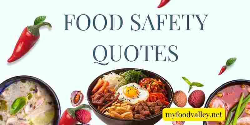 food safety quote