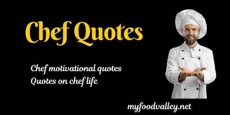 chef quotes inspiration