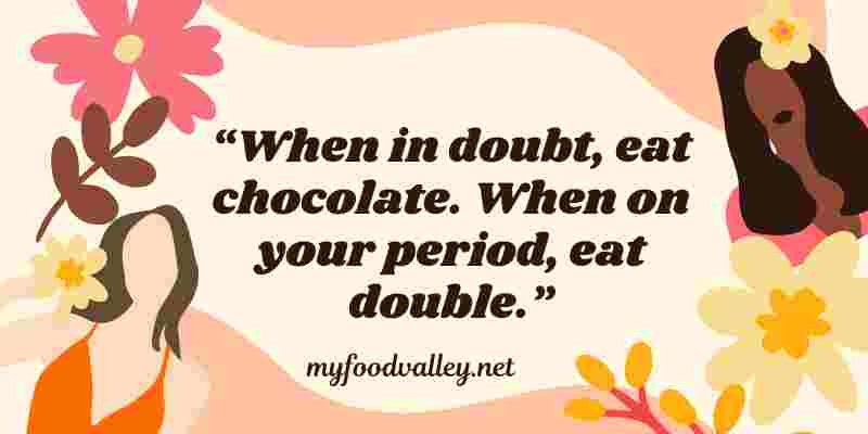 period cravings captions
