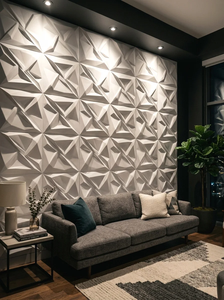 3d sculptural wall panels