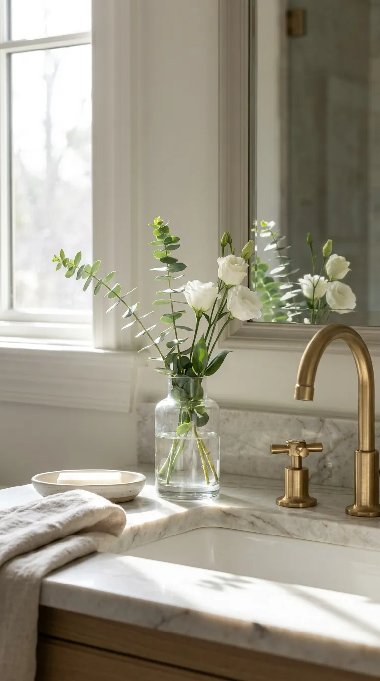 Fresh Flowers or Greenery