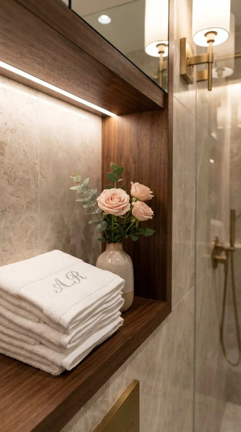  Monogrammed or Luxury Linens