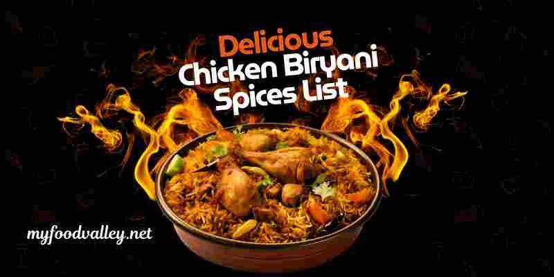 biryani spices list