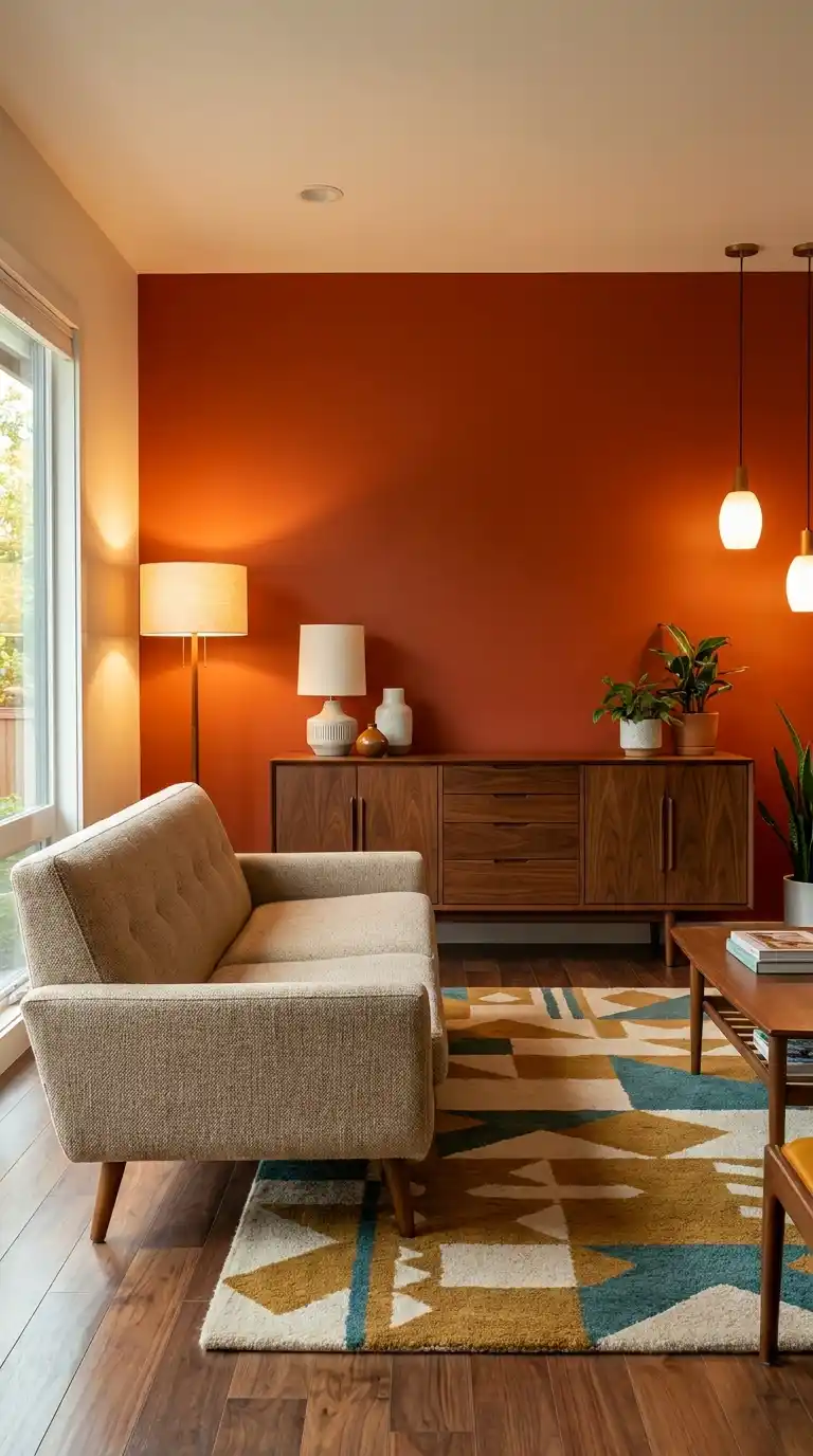 Bold Accent Wall Color