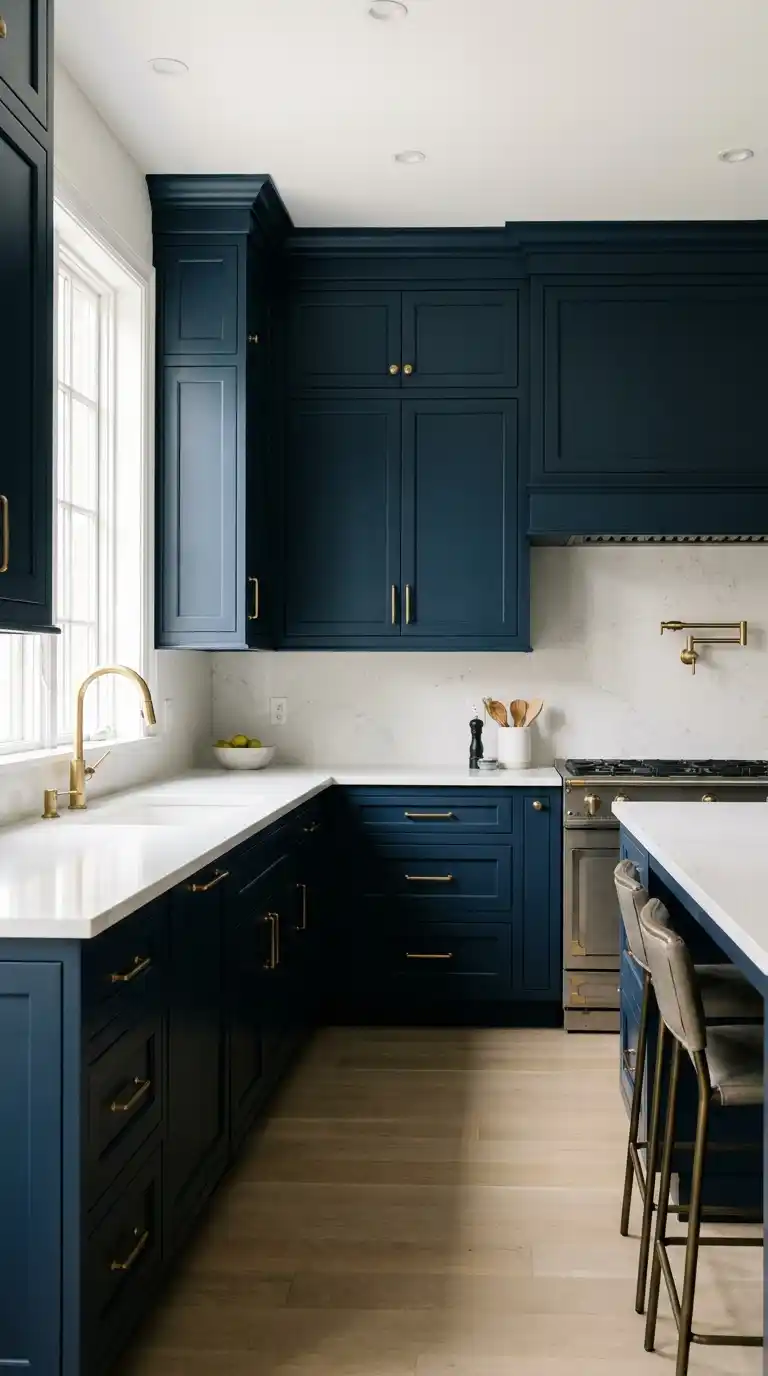 Bold Cabinetry Color