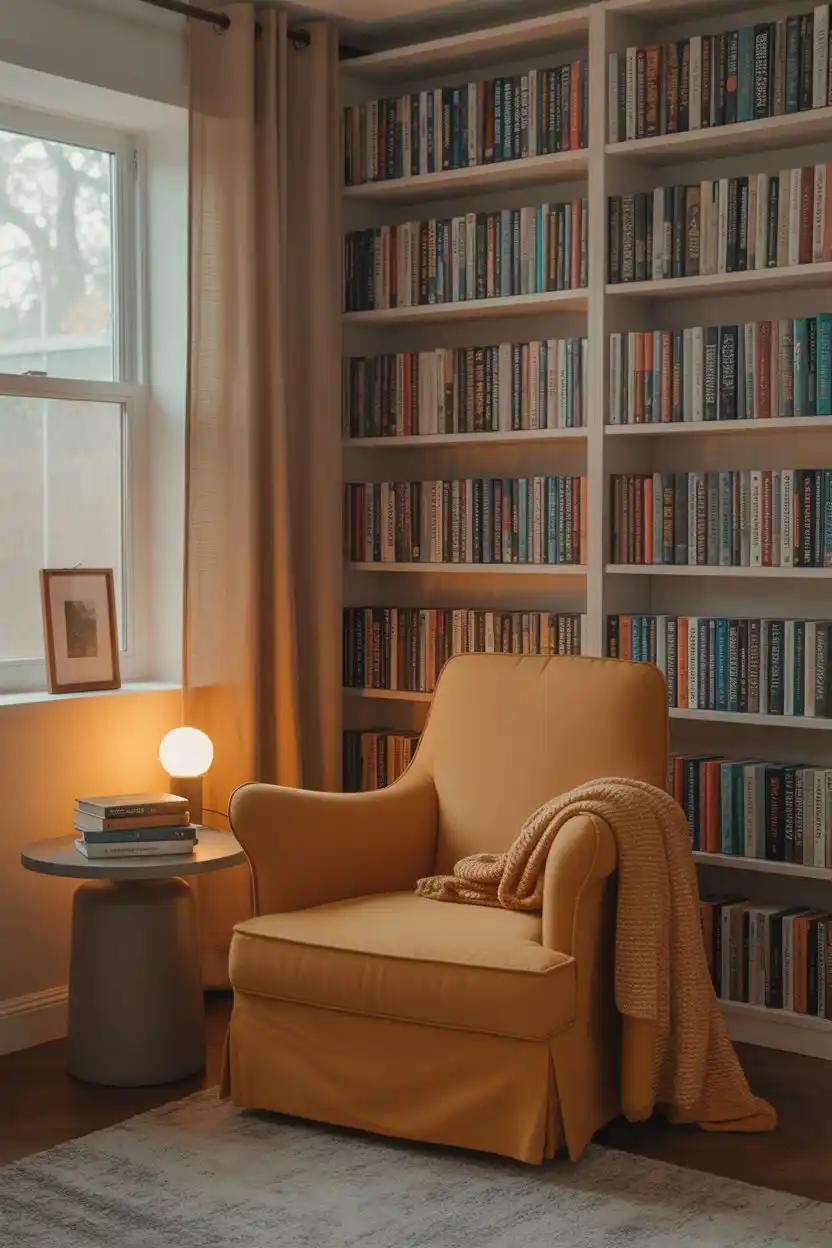 Bookshelf Reading Nook