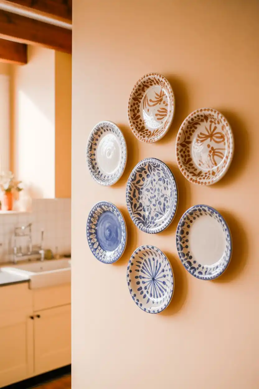 Ceramic Plate Wall Display