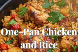 Easy One-Pan Chicken and Rice Dinner (Simple Family Favorite)