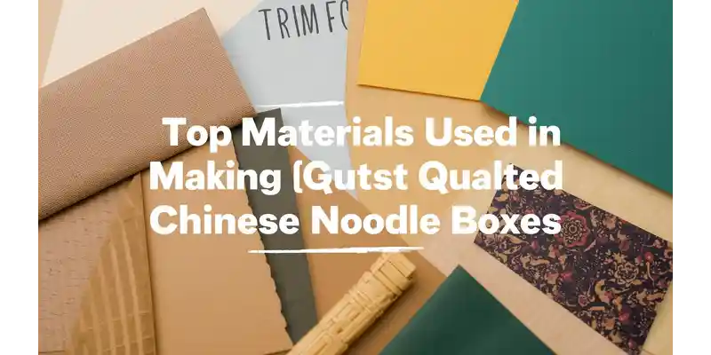 Chinese Noodle boxes