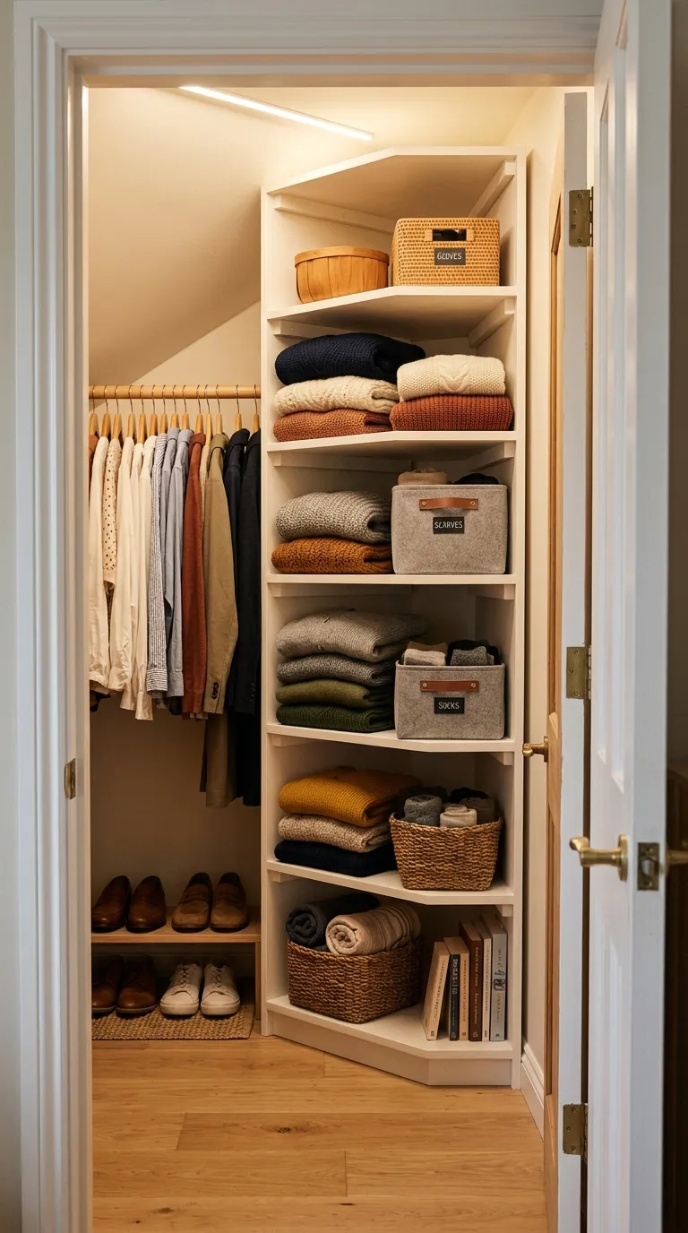 Corner Shelving Unit