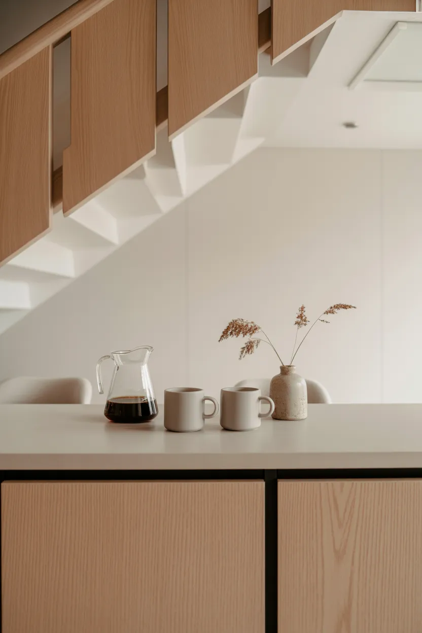 Coffee Bar Ideas Under Stairs