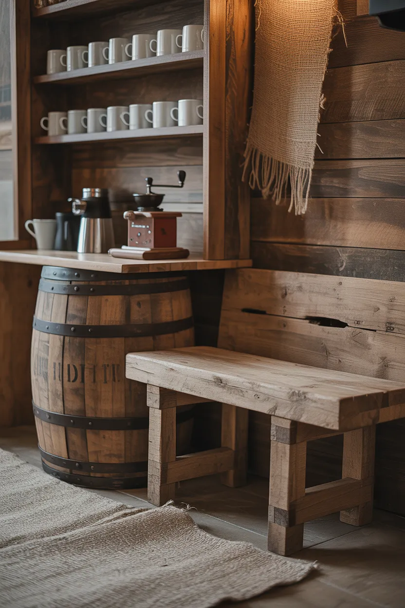 Coffee Bar Ideas With Seating