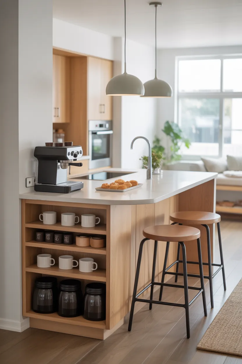 Coffee Bar Ideas With Seating