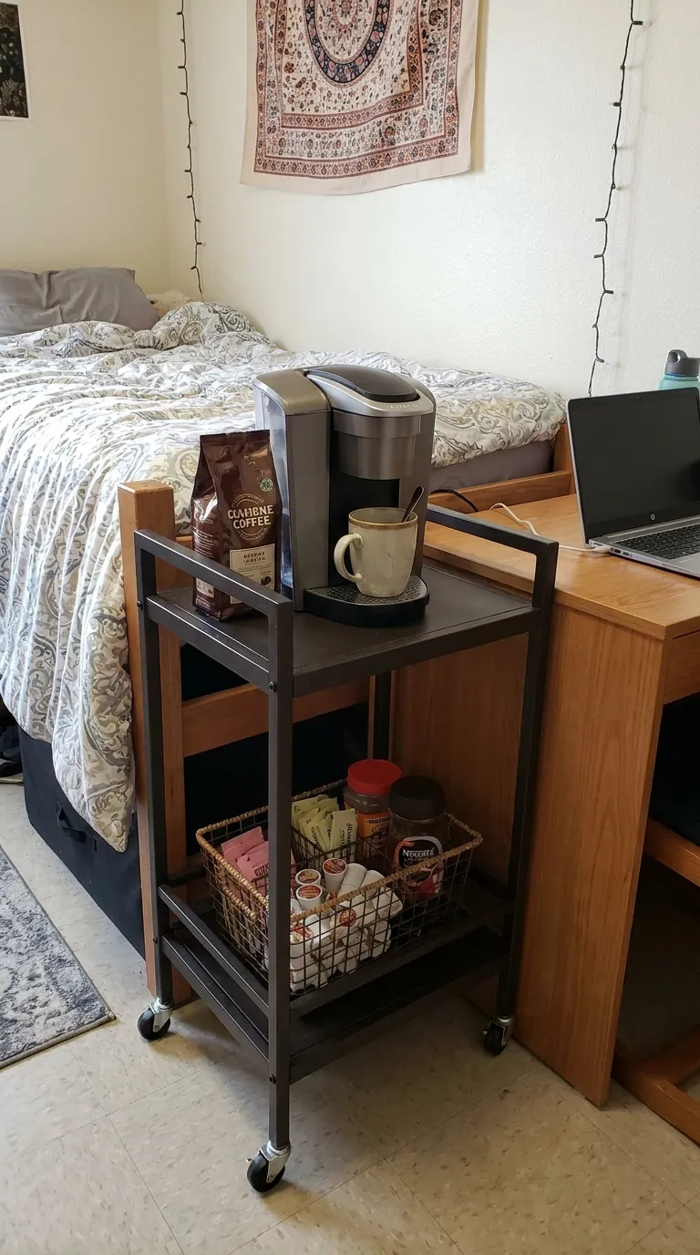 Coffee Bar Ideas for Dorms
