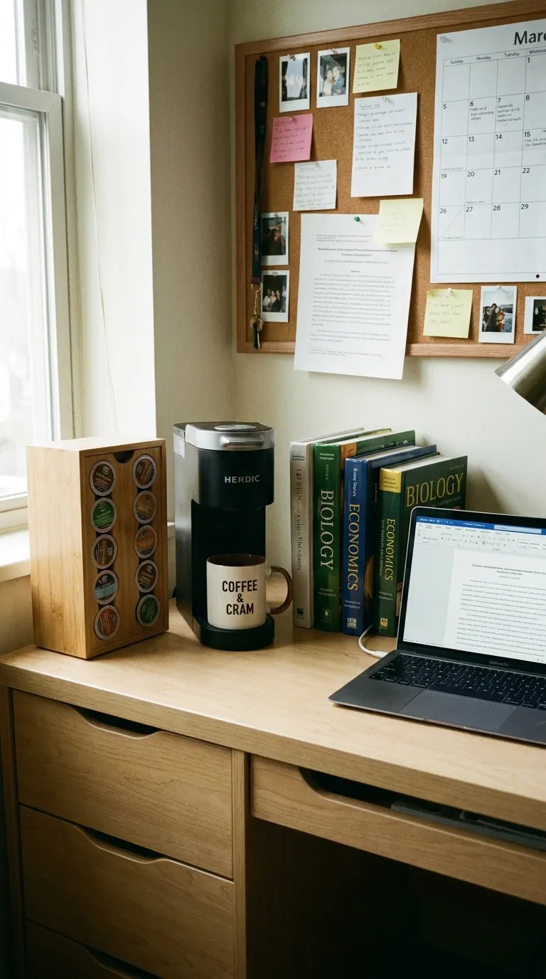 Coffee Bar Ideas for Dorms
