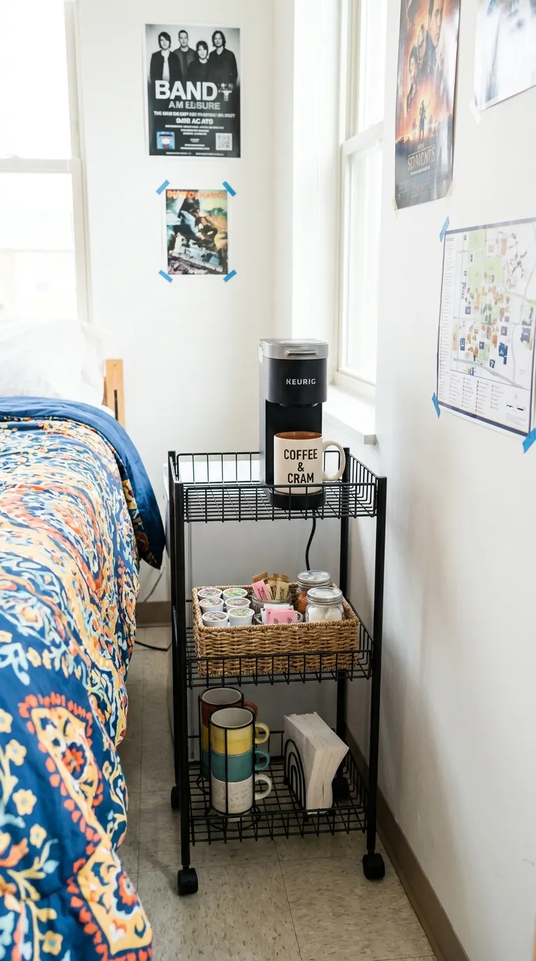 Coffee Bar Ideas for Dorms