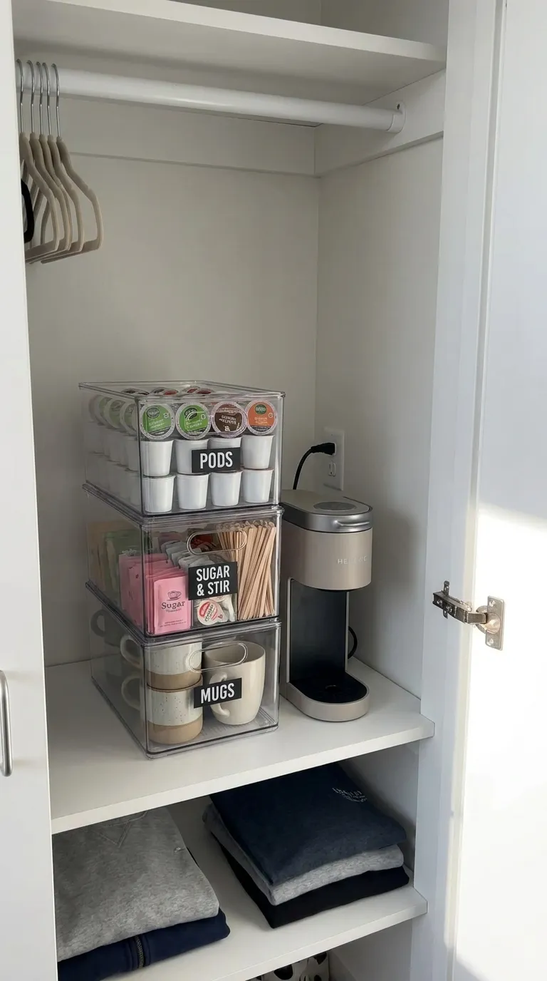 Coffee Bar Ideas for Dorms