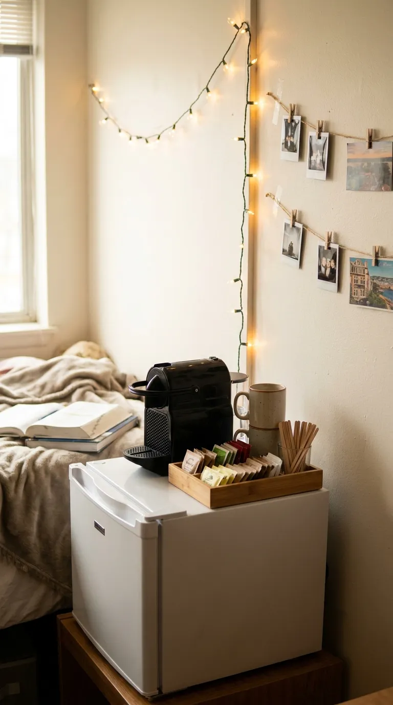 Coffee Bar Ideas for Dorms