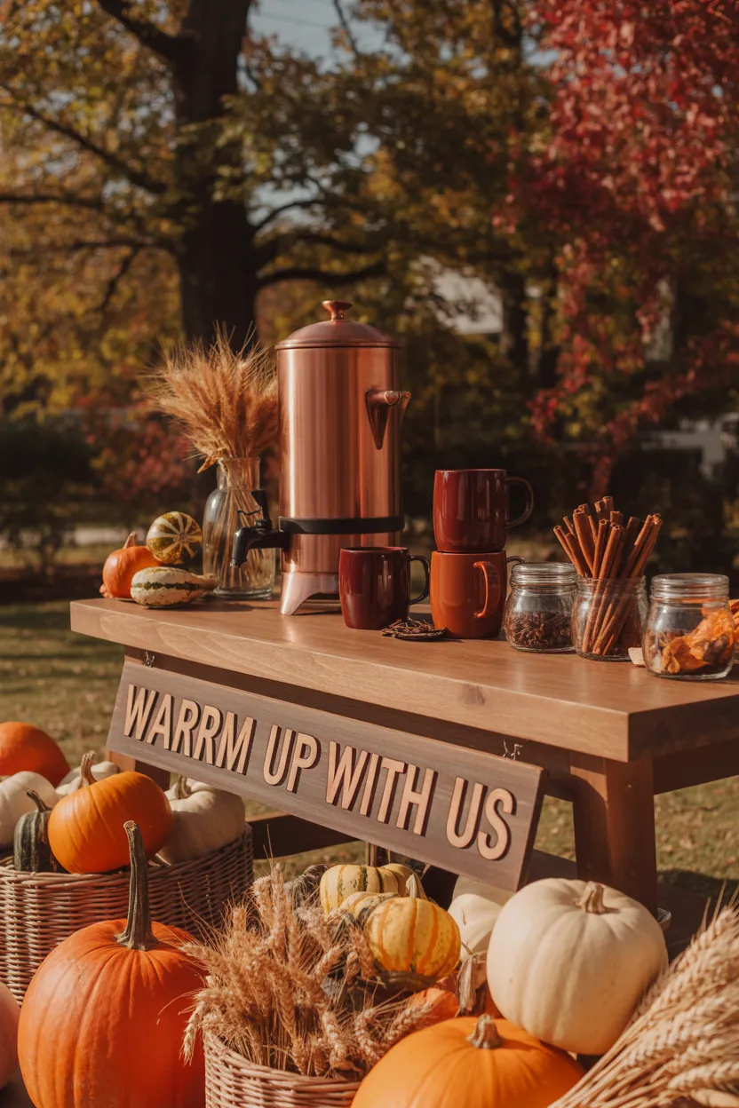 Coffee Bar Ideas for Outdoor Parties