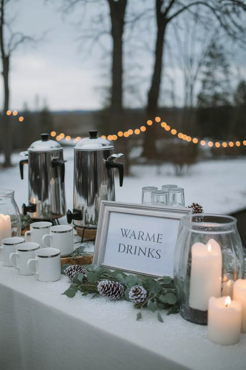 Coffee Bar Ideas for Outdoor Parties