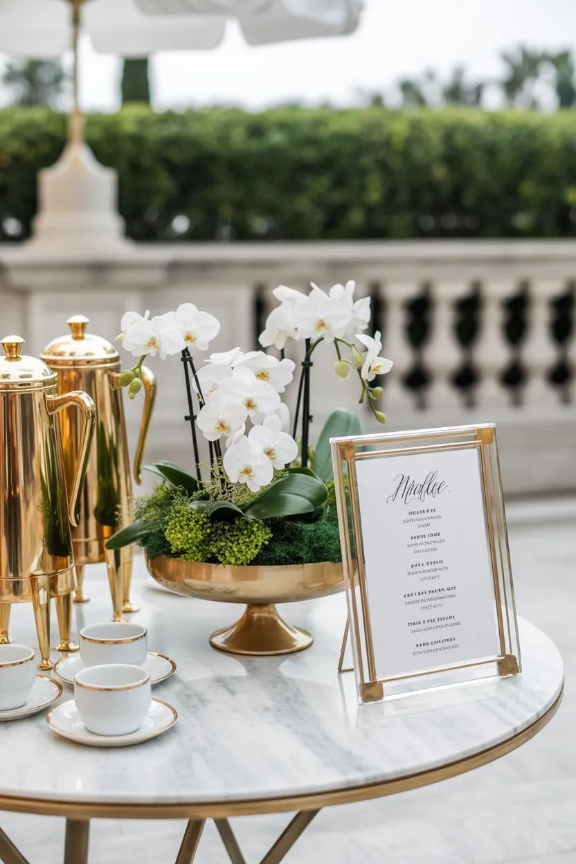 Coffee Bar Ideas for Outdoor Parties