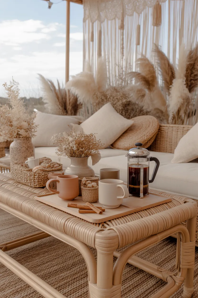 Coffee Bar Ideas for Outdoor Parties