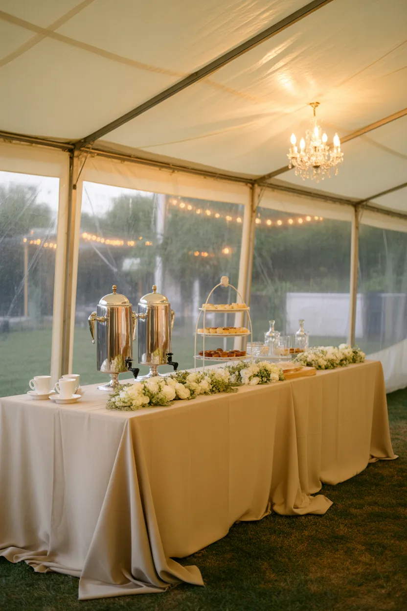Coffee Bar Ideas for Outdoor Parties