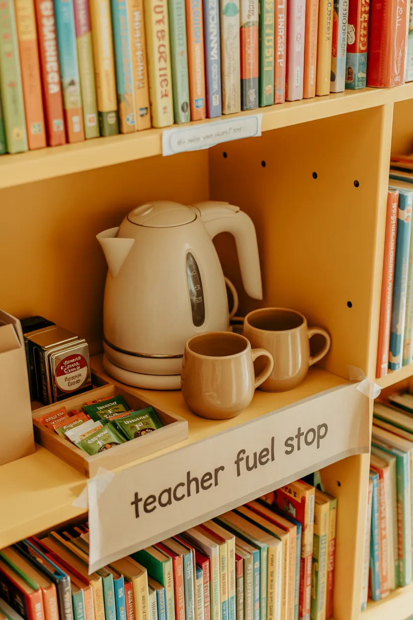 Coffee Bar Ideas for Teachers