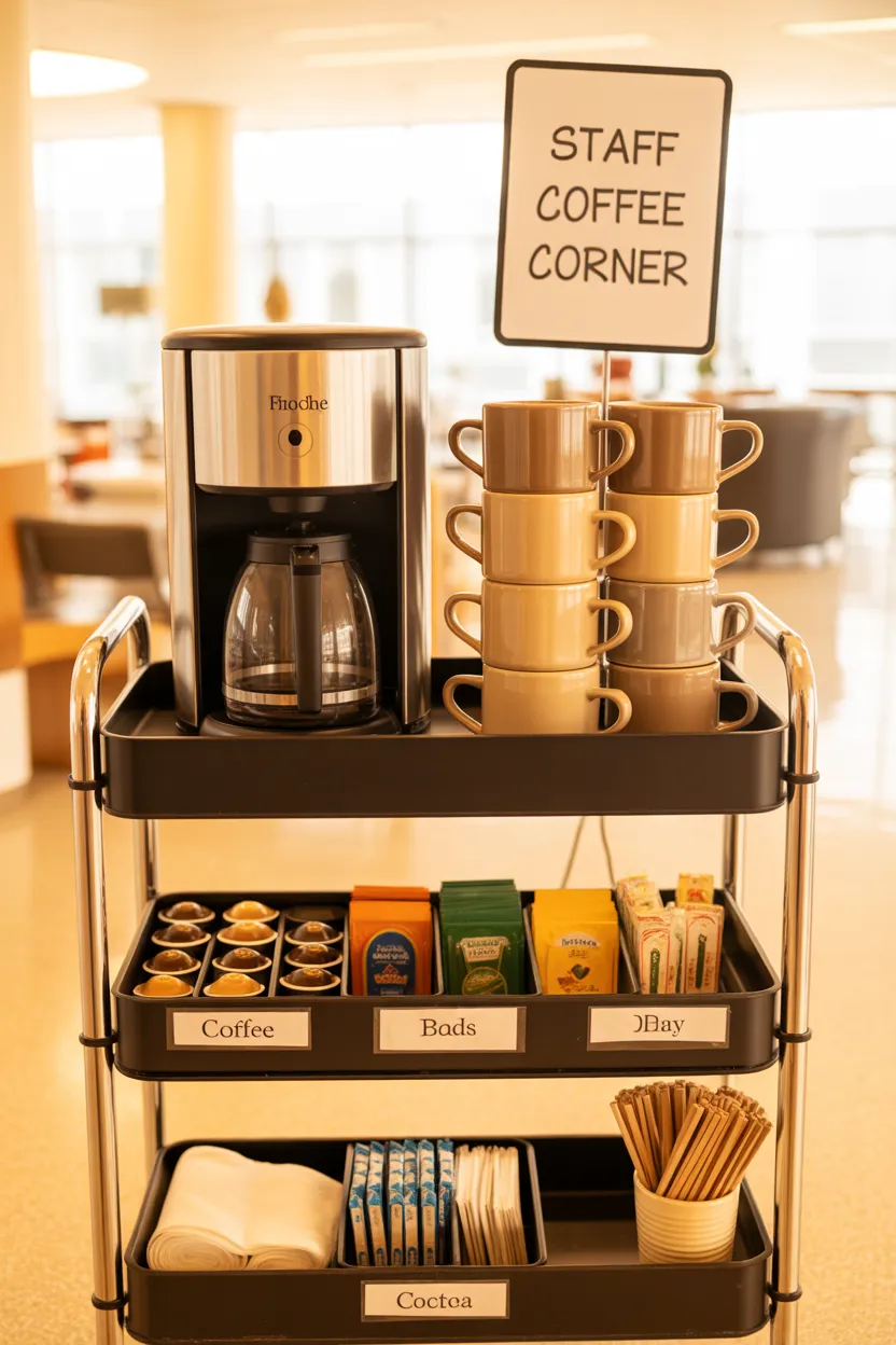 Coffee Bar Ideas for Teachers