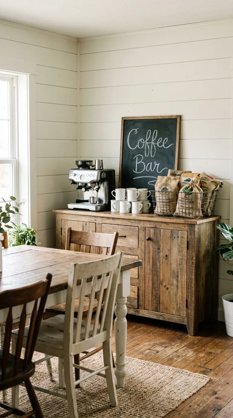 Coffee Bar Ideas for Your Dining Room