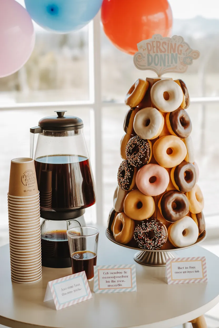Coffee Bar Ideas for a Grad Party