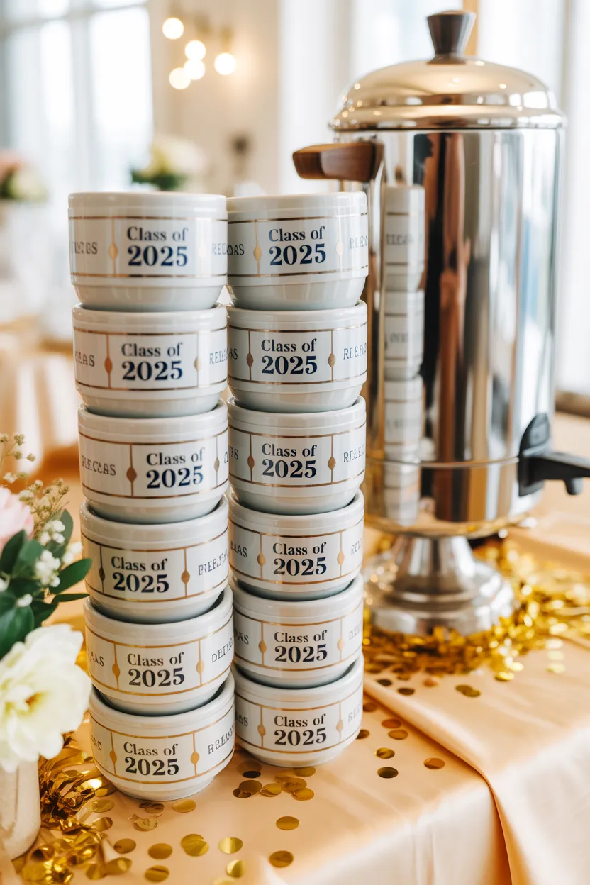 Coffee Bar Ideas for a Grad Party