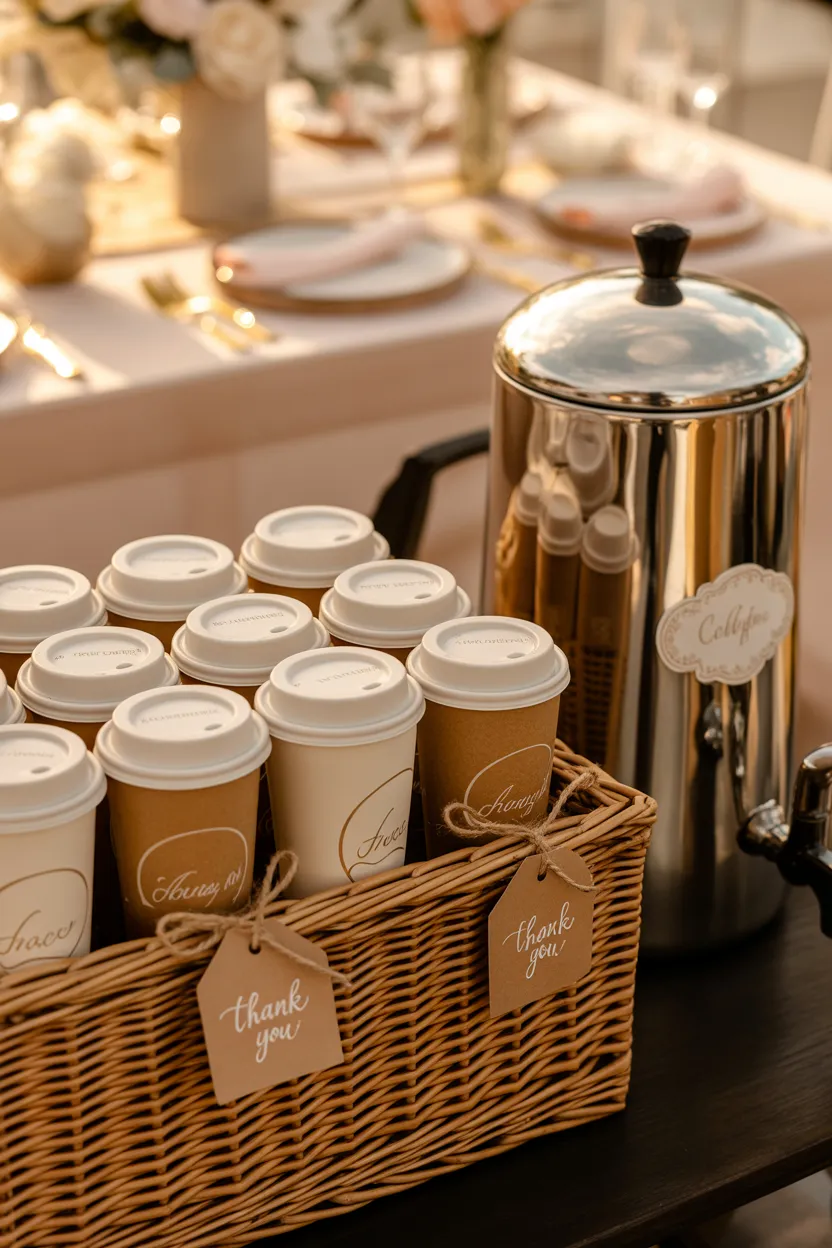 Coffee Bar Ideas for a Grad Party