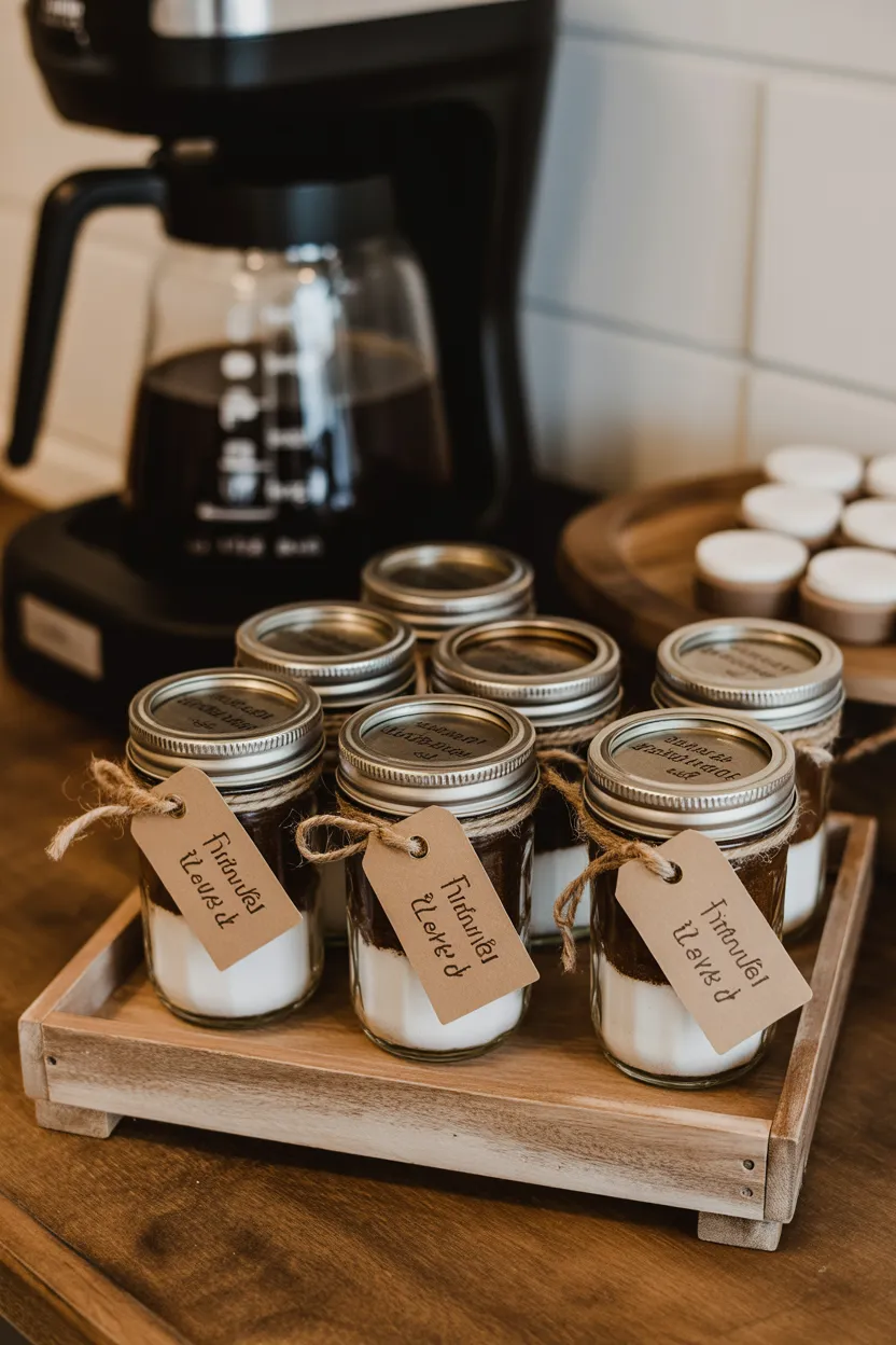 Coffee Bar Ideas for a Grad Party