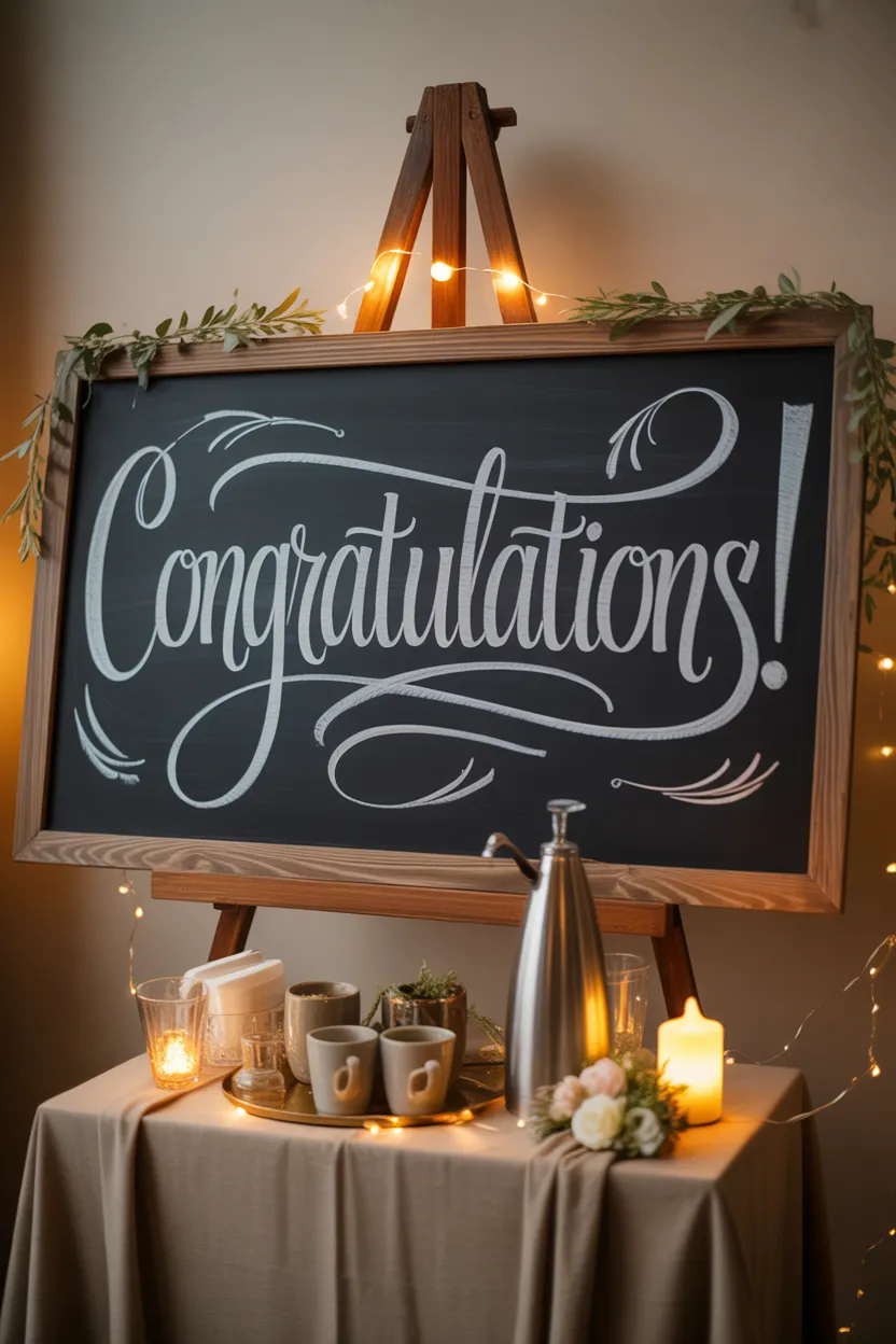 Coffee Bar Ideas for a Grad Party