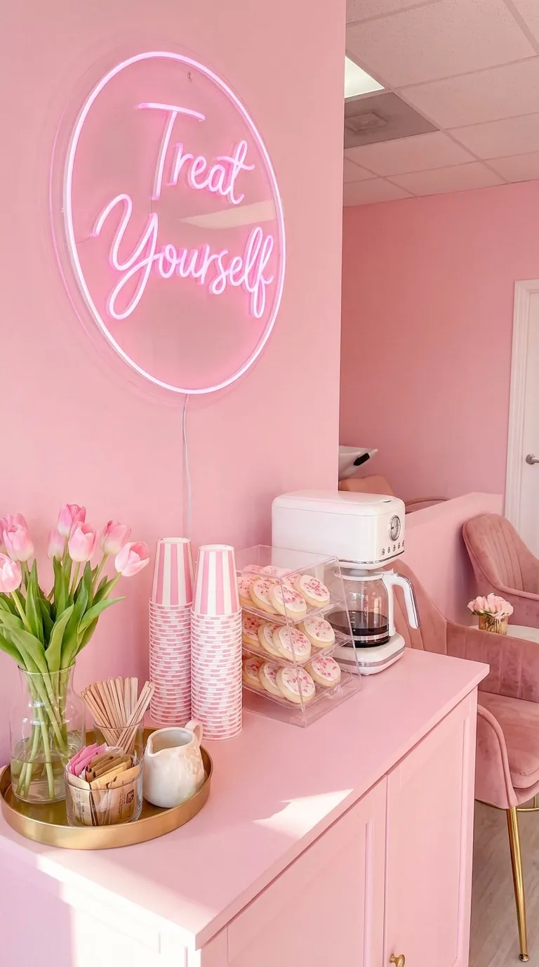 Coffee Bar Ideas for a Salon