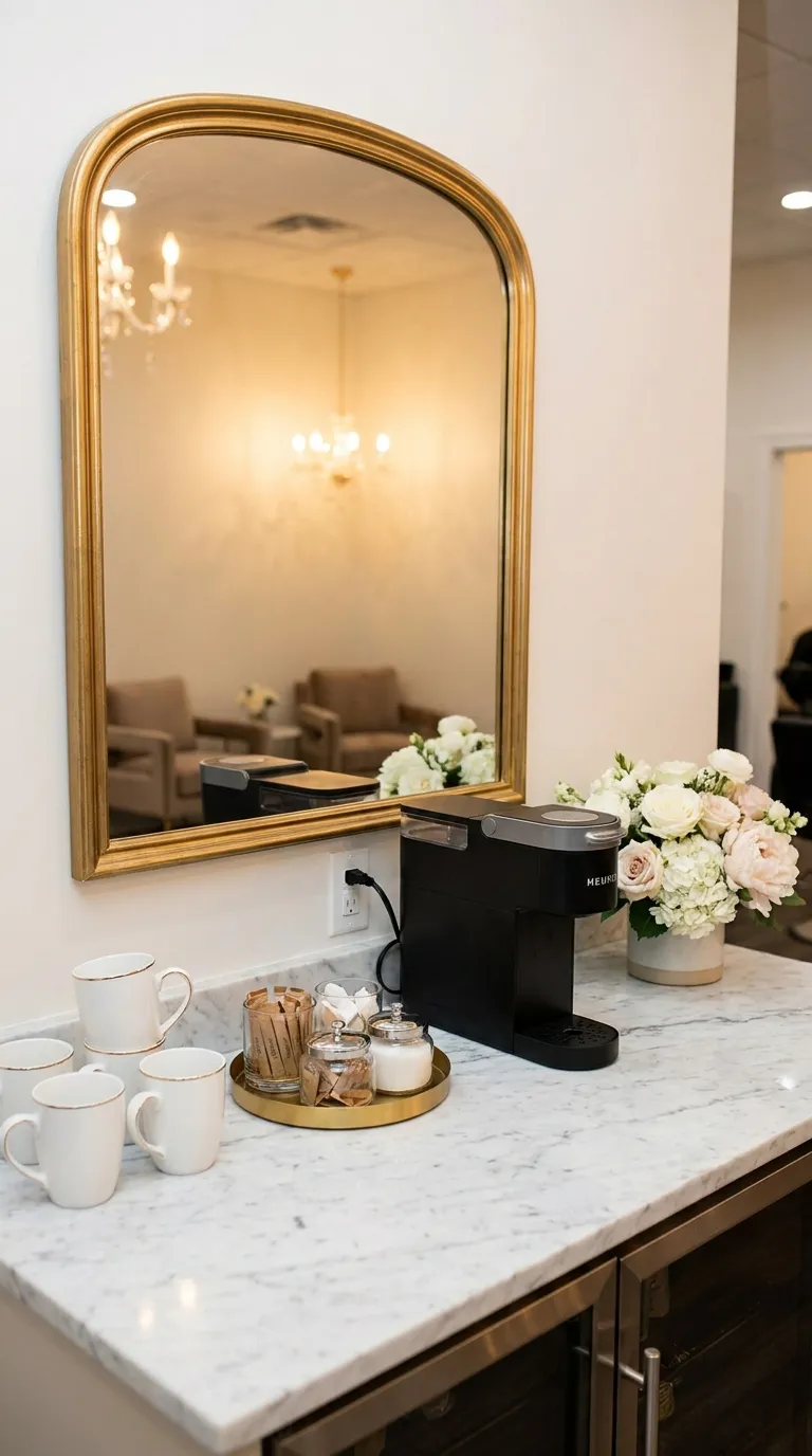 Coffee Bar Ideas for a Salon