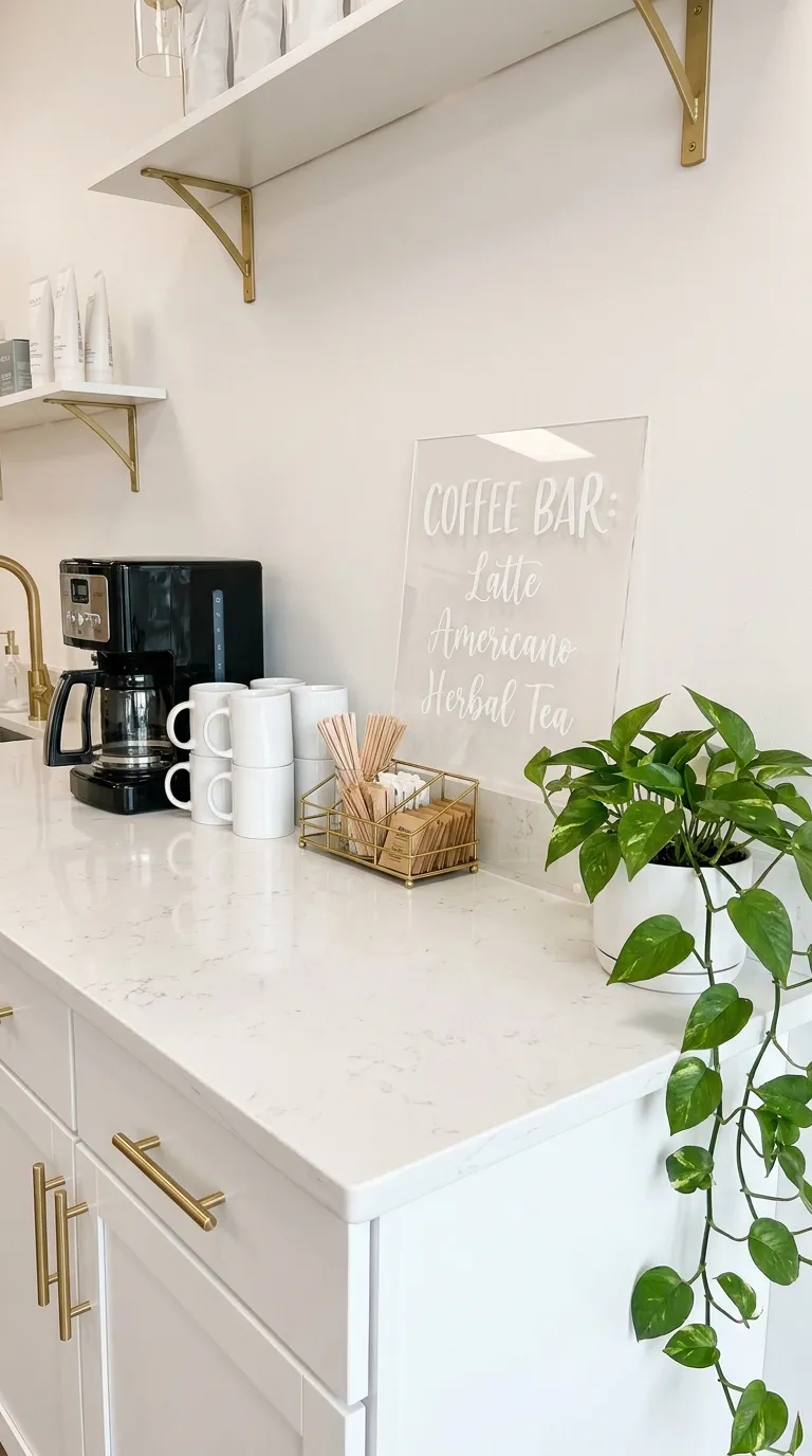 Coffee Bar Ideas for a Salon