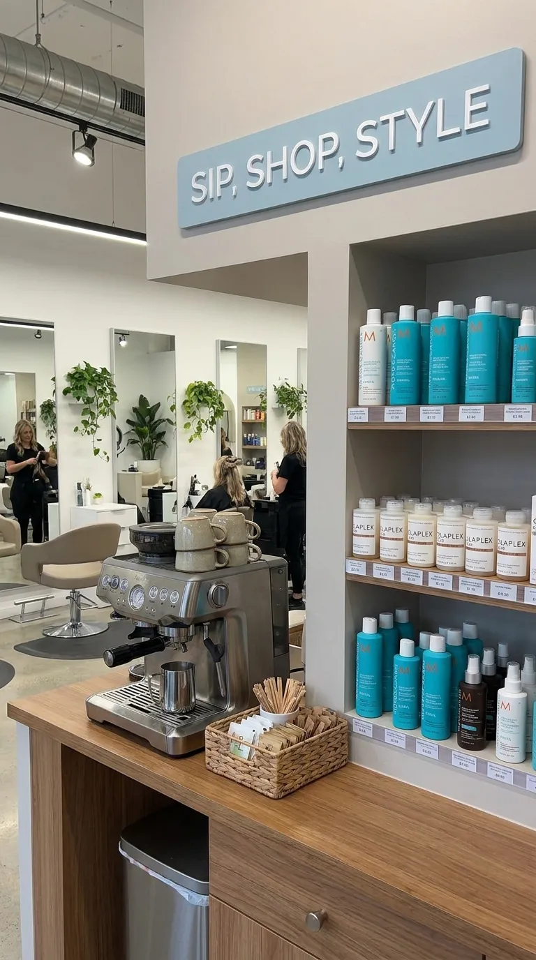Coffee Bar Ideas for a Salon