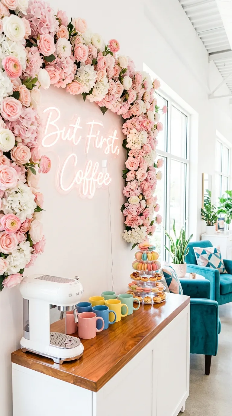 Coffee Bar Ideas for a Salon