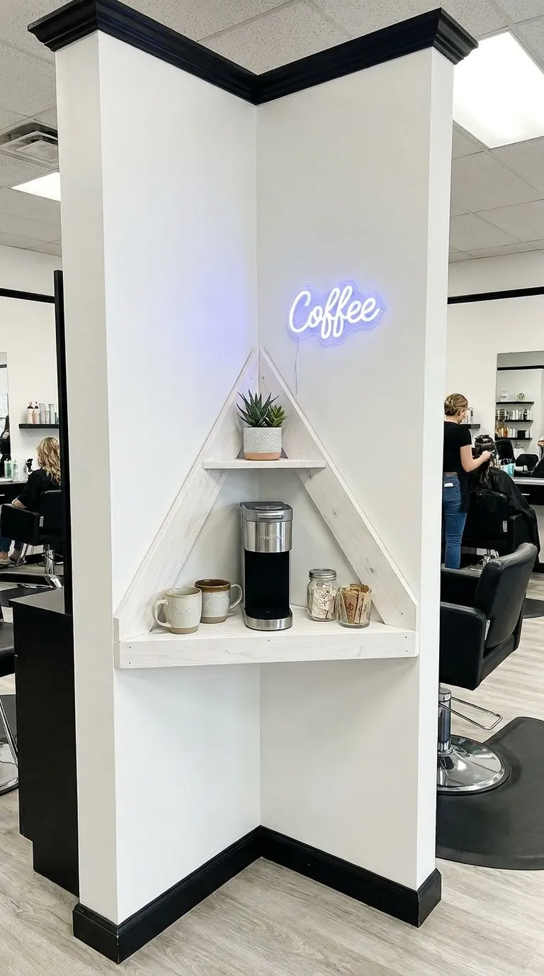 Coffee Bar Ideas for a Salon