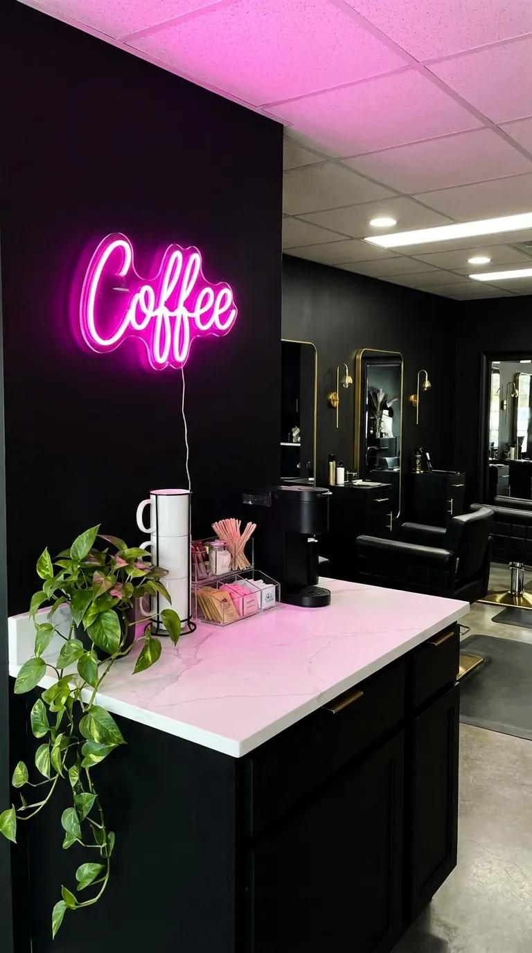 Coffee Bar Ideas for a Salon