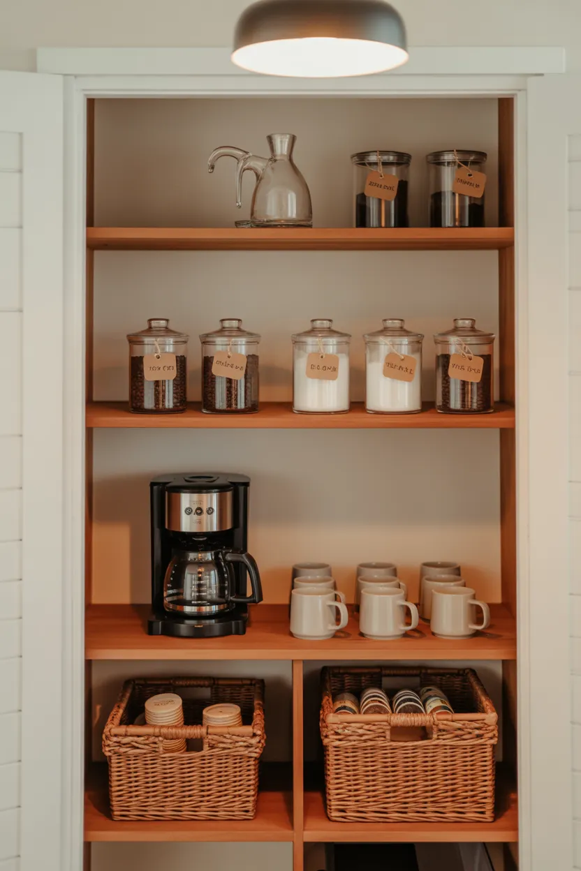 Coffee Bar Ideas on a Budget