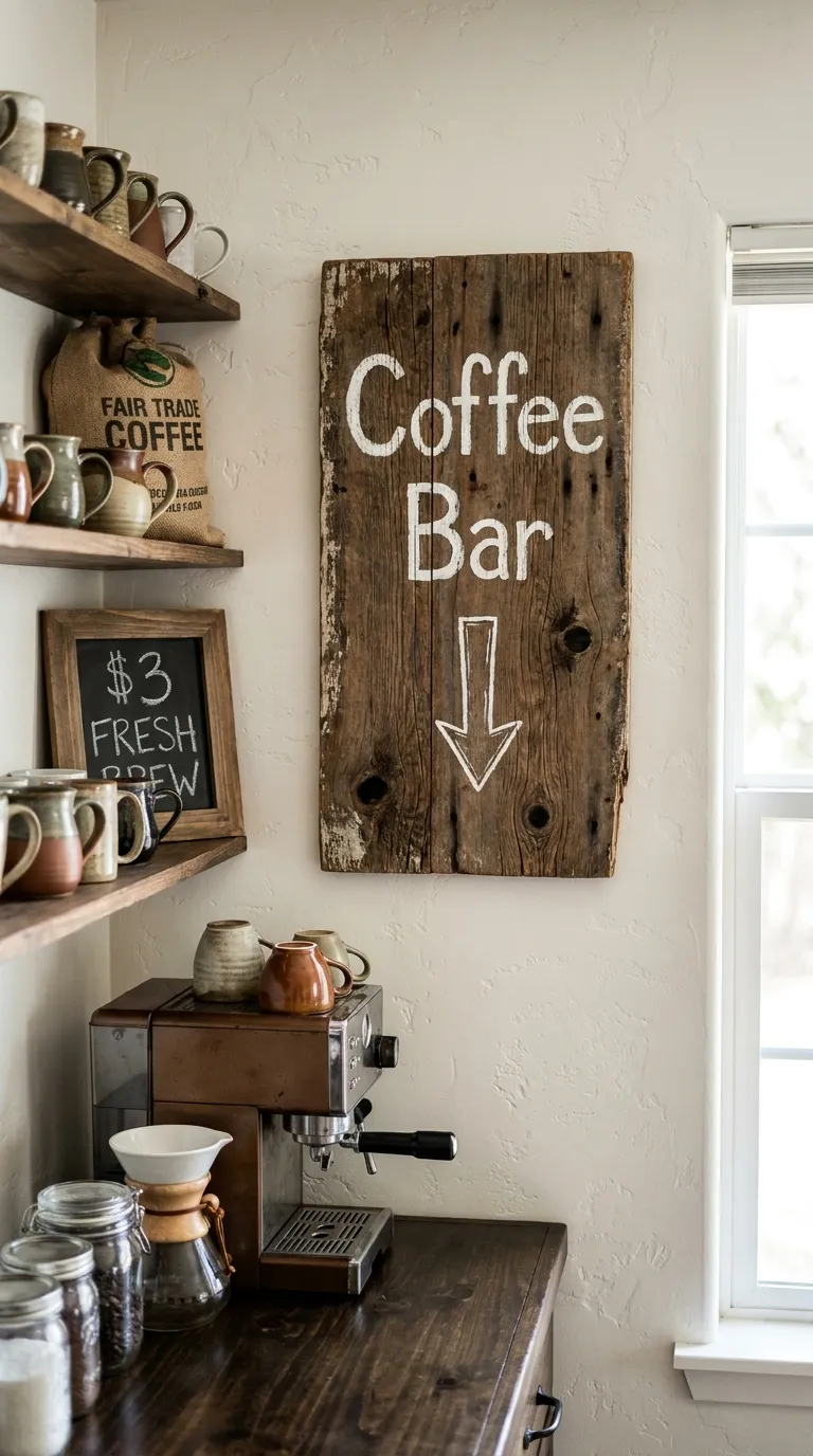 Coffee Bar Sign Ideas