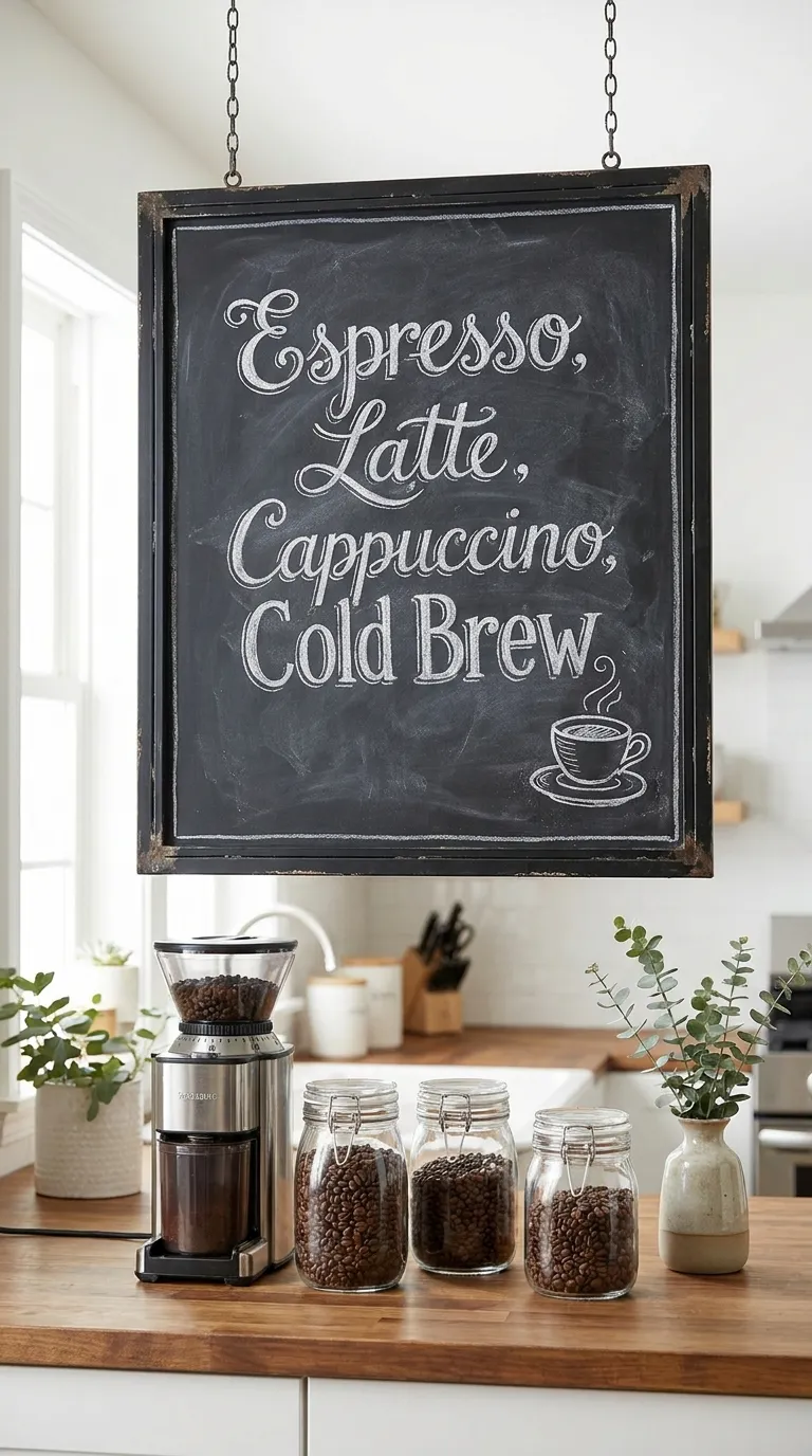 Coffee Bar Sign Ideas
