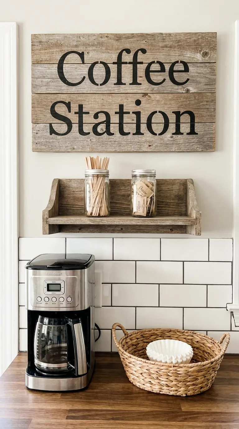 Coffee Bar Sign Ideas
