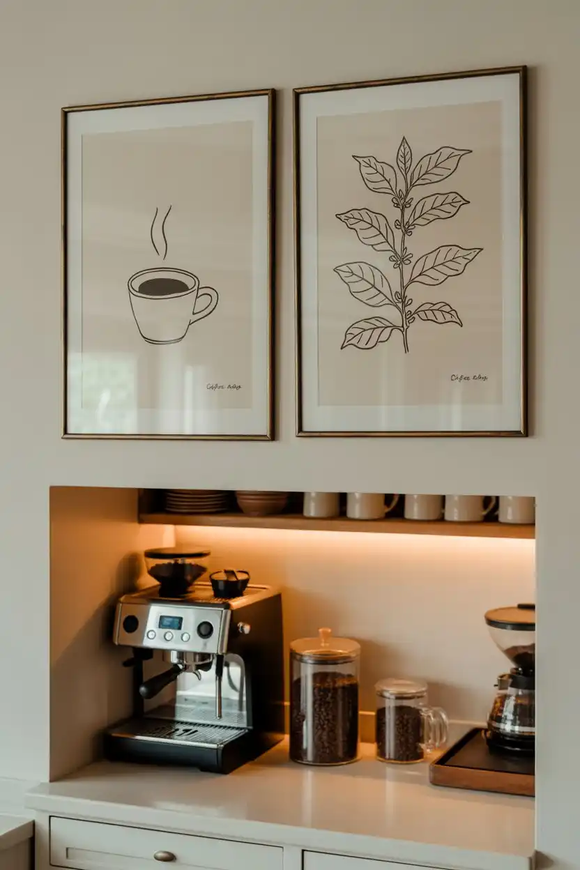 Coffee-Themed Wall Art