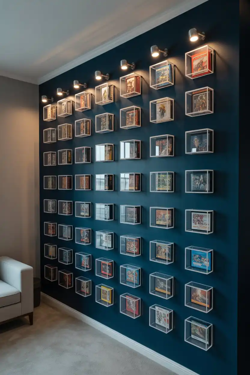 Collector's Display Wall