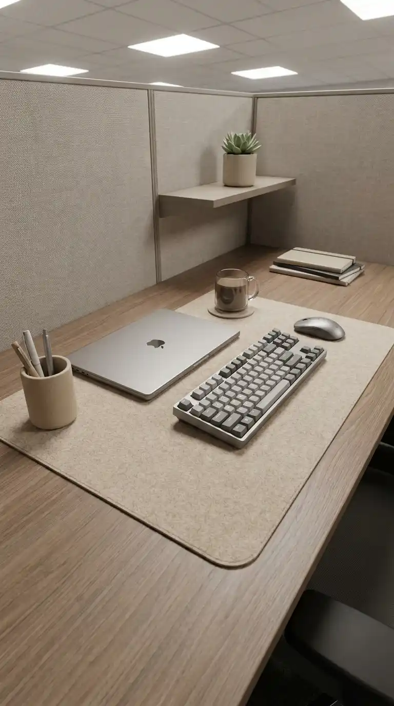 Coordinated Desk Mat and Accessories