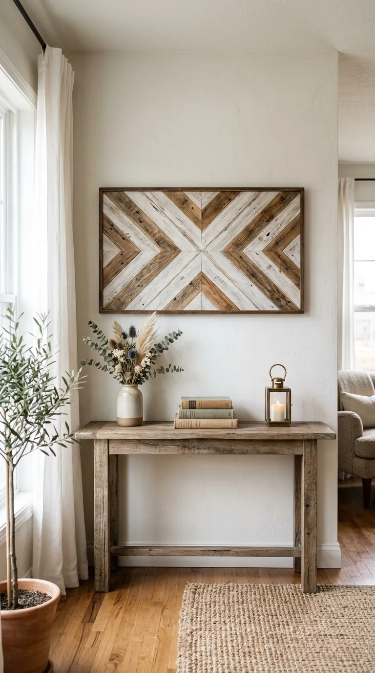 Reclaimed Wood Pallet Art